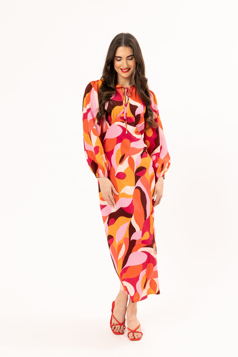 Seeking Lola Elegant Dress - Warm Vibes