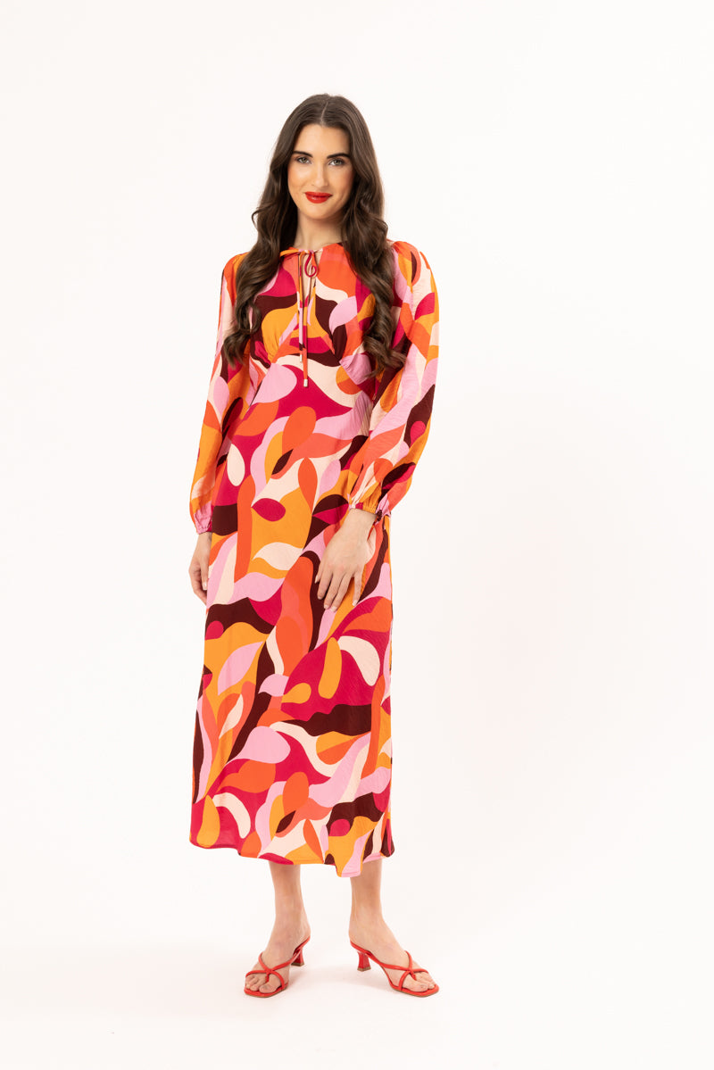 Seeking Lola Elegant Dress - Warm Vibes