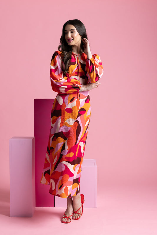 Seeking Lola Elegant Dress - Warm Vibes