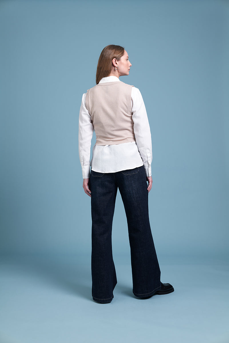 Siren The Micro Vest - Nougat