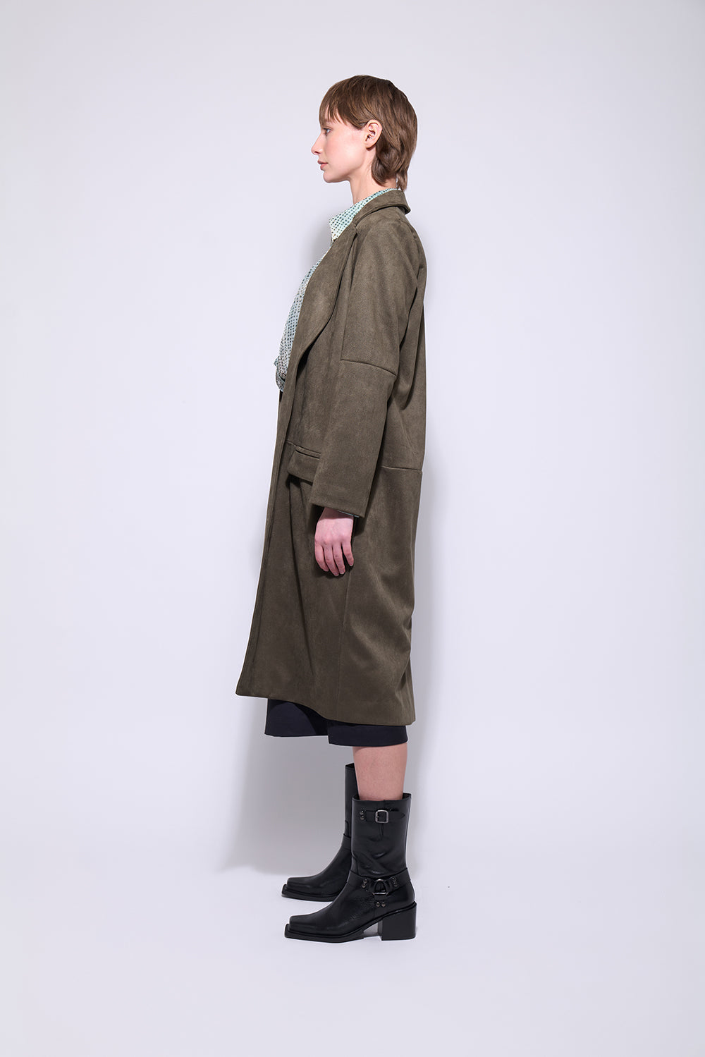 Neris Ashbury Coat - Pesto