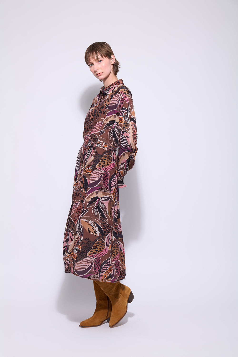 Neris Nala Dress - Nala Print