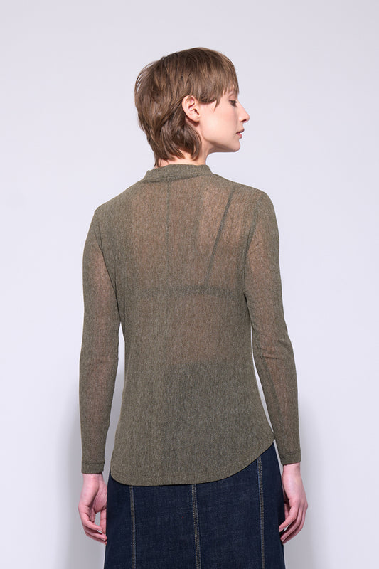 Neris Mesh Top - Juniper