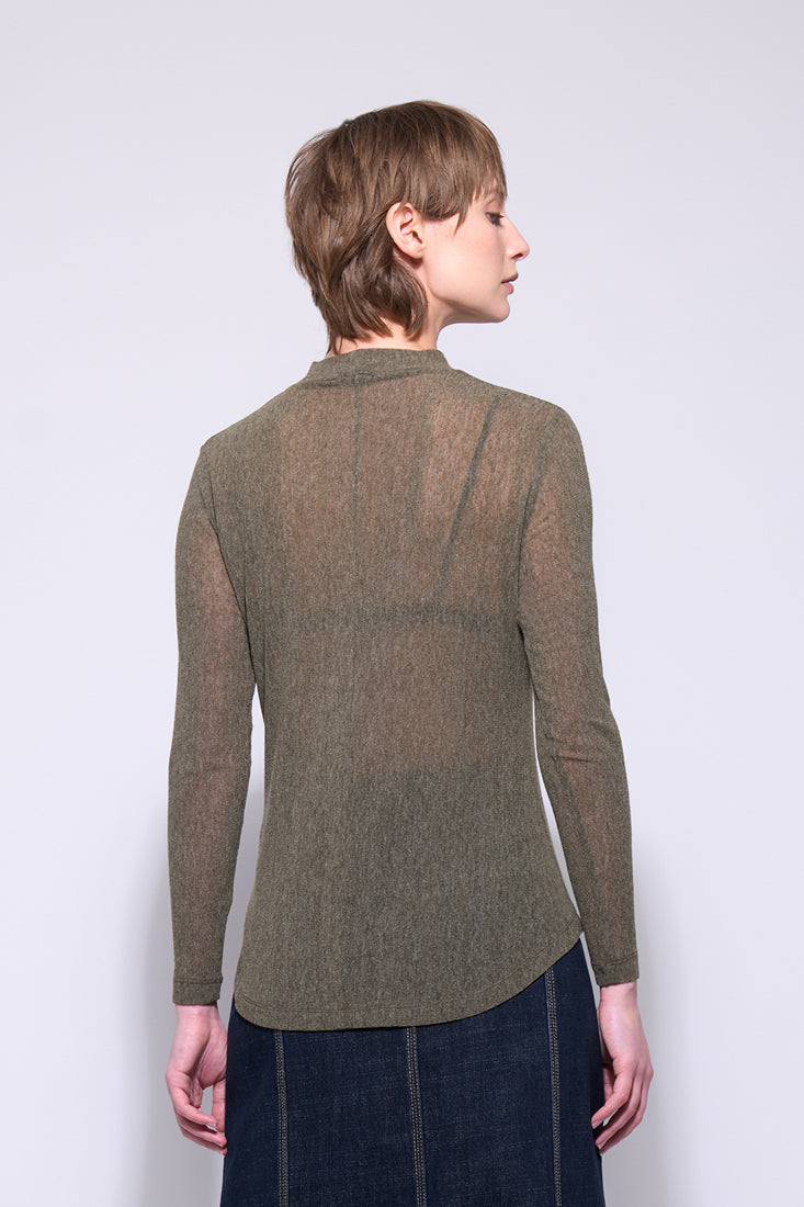 Neris Mesh Top - Juniper