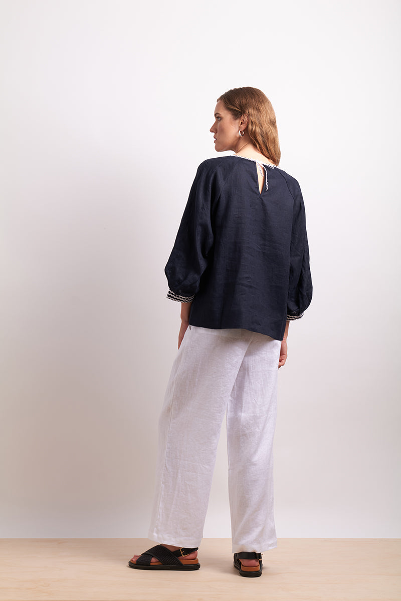 Neris High Life Pant - White