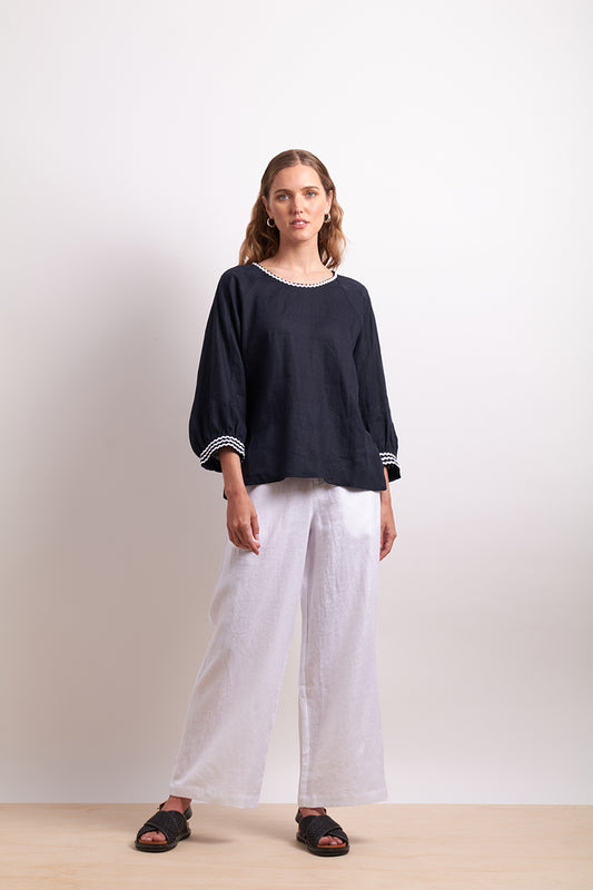 Neris High Life Pant - White