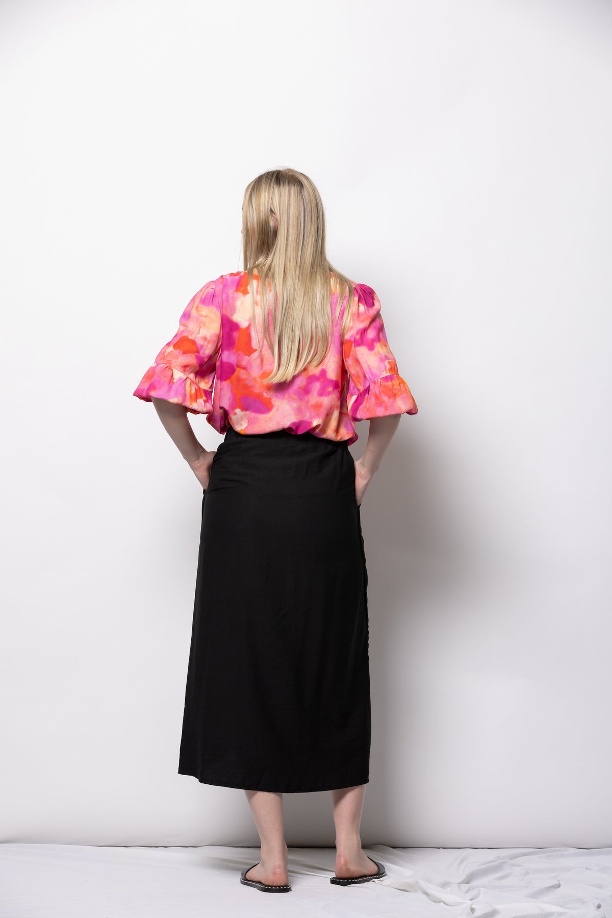 Dressed Axis Skirt - Black