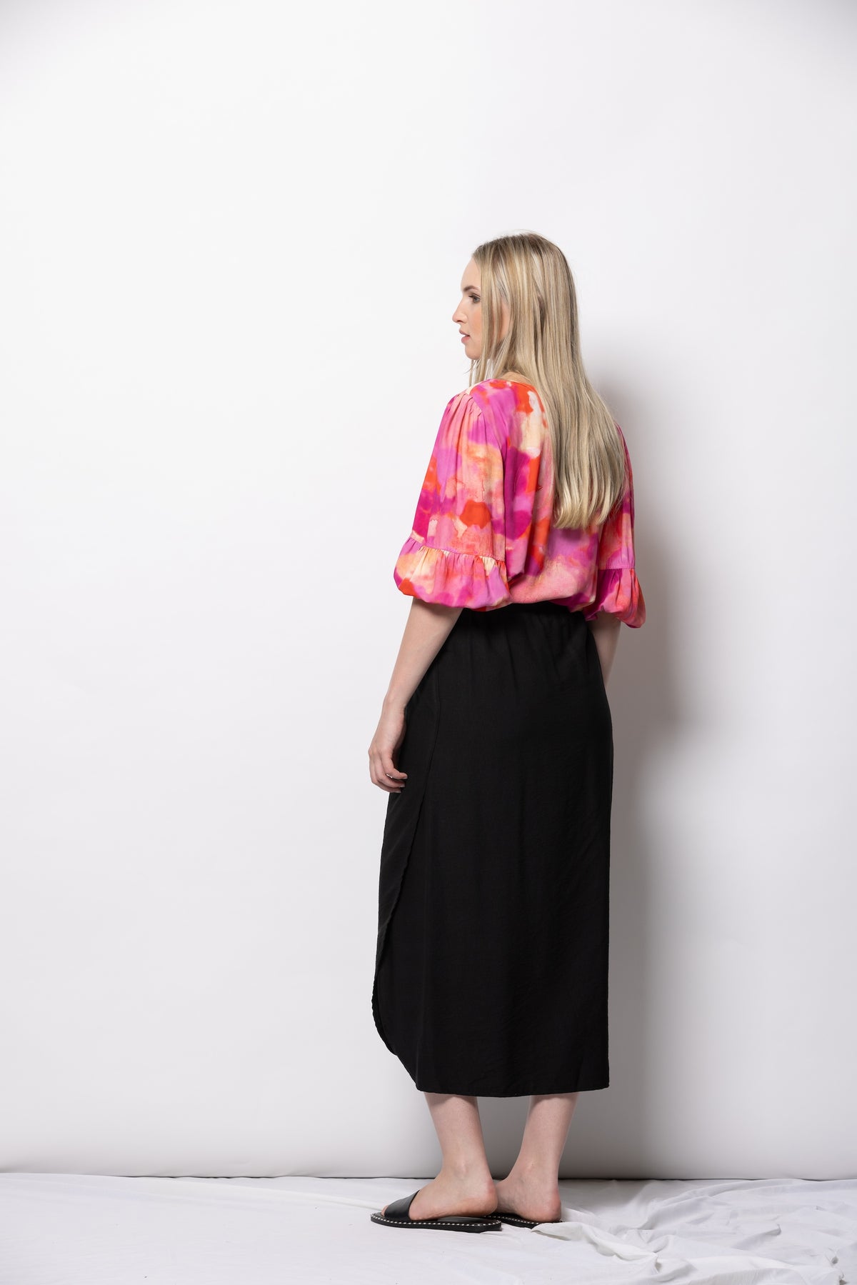 Dressed Axis Skirt - Black