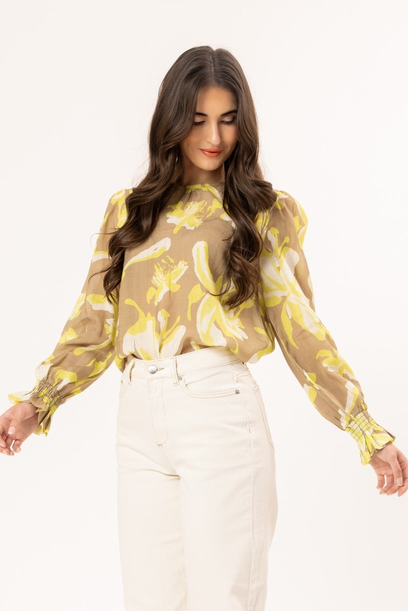 Leila + Luca New York Top - Taupe Sublime
