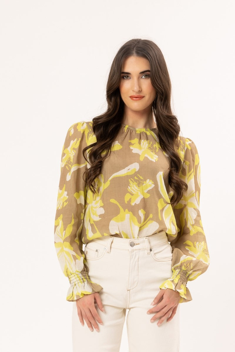 Leila + Luca New York Top - Taupe Sublime