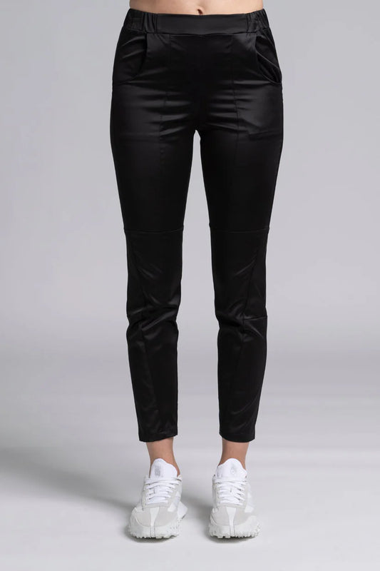 Nes Satin Section Pant - Black