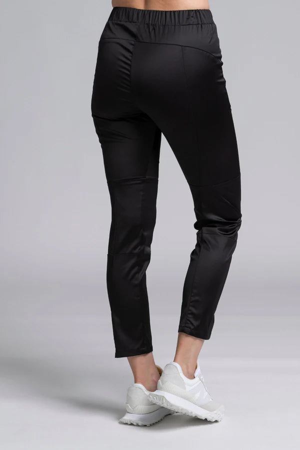 Nes Satin Section Pant - Black
