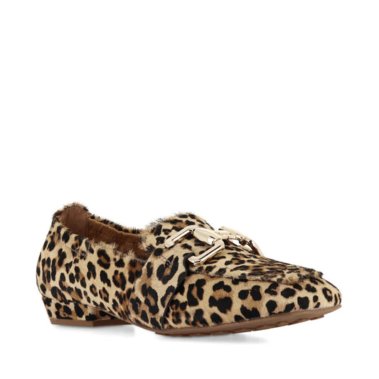 Tamara London Borge Loafer - Tan Leopard