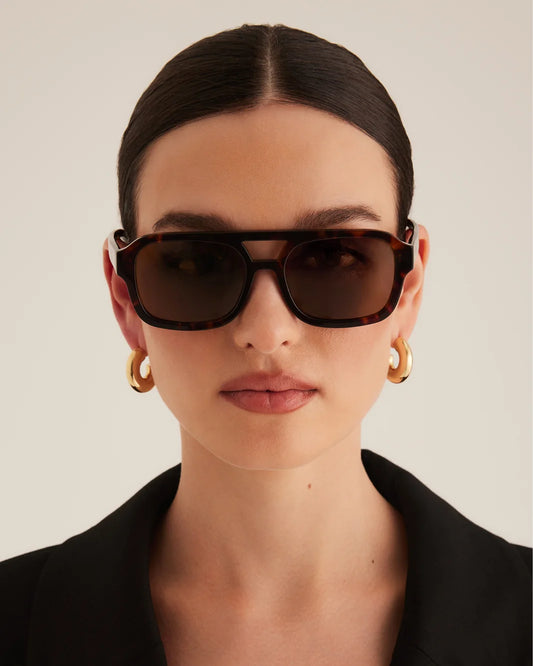 Banbe Sunglasses The Del Ray - Tort/Choc