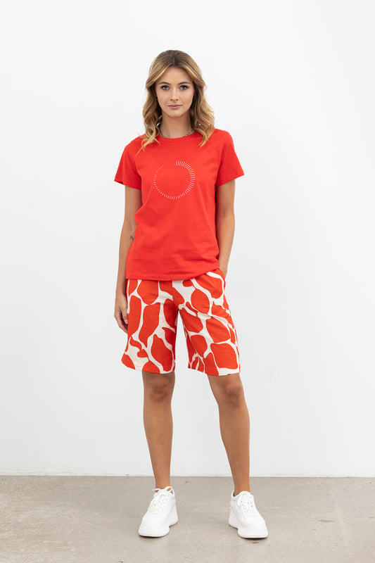 X.Lab Timer Tee - Red