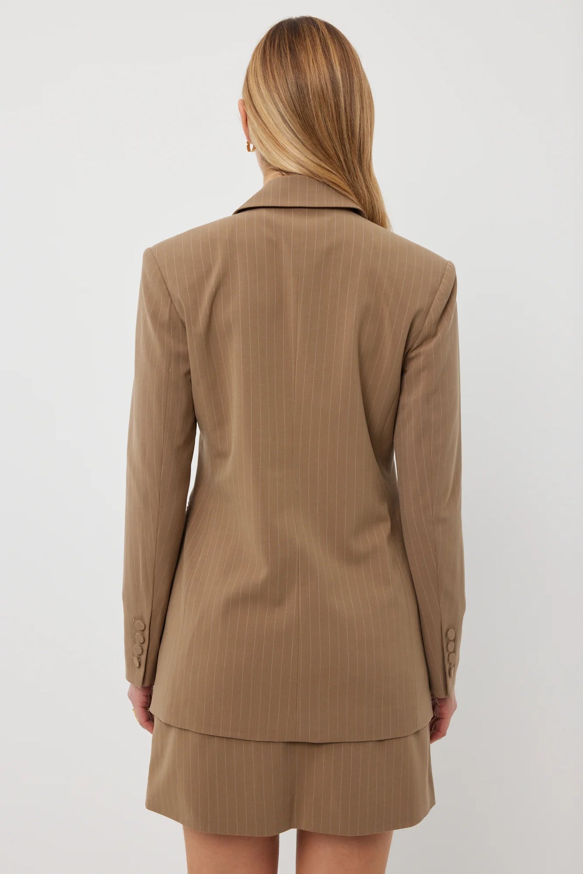 Tuesday Prince Blazer - Camel Stripe