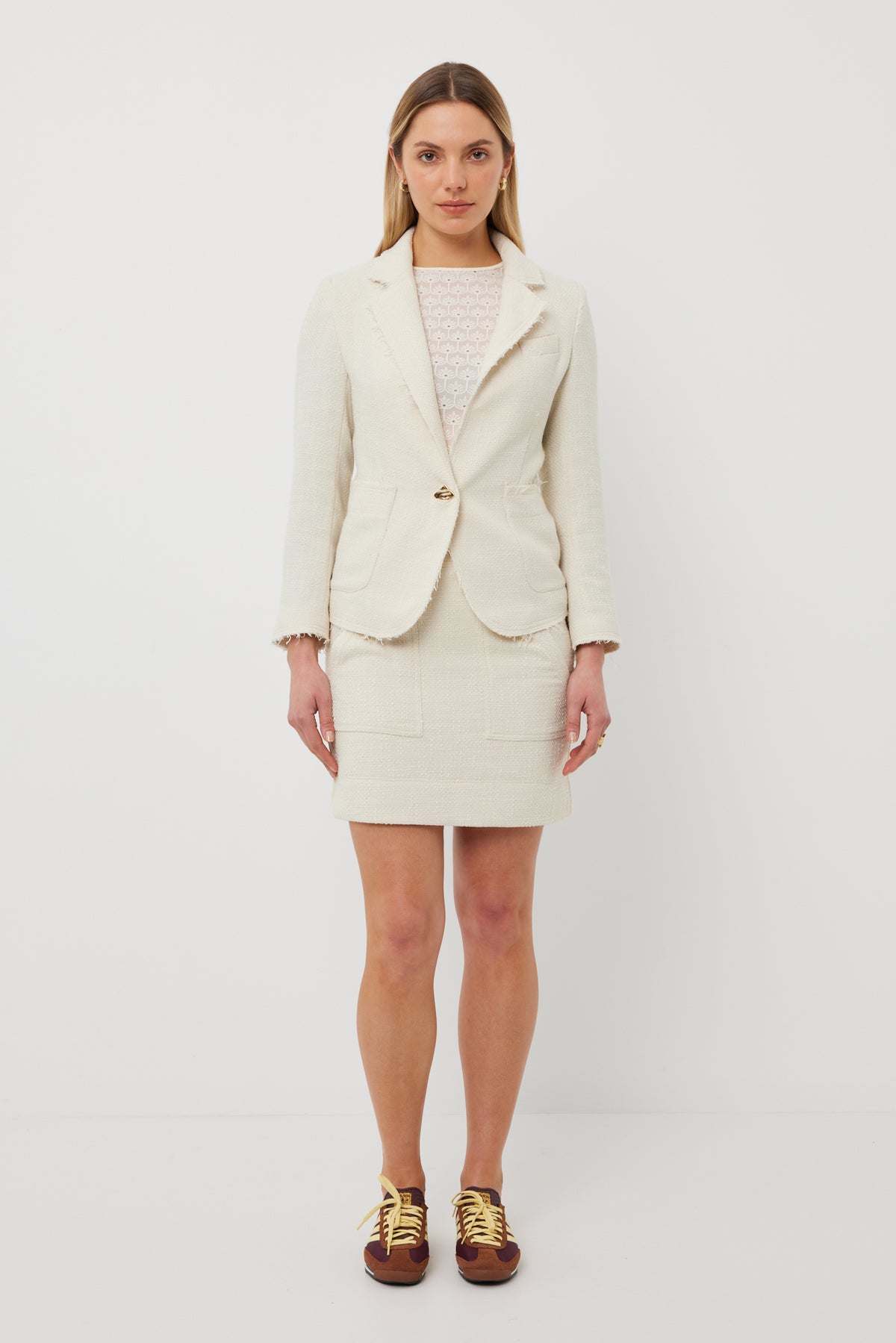 Tuesday Coco Jacket - Ivory Chanel
