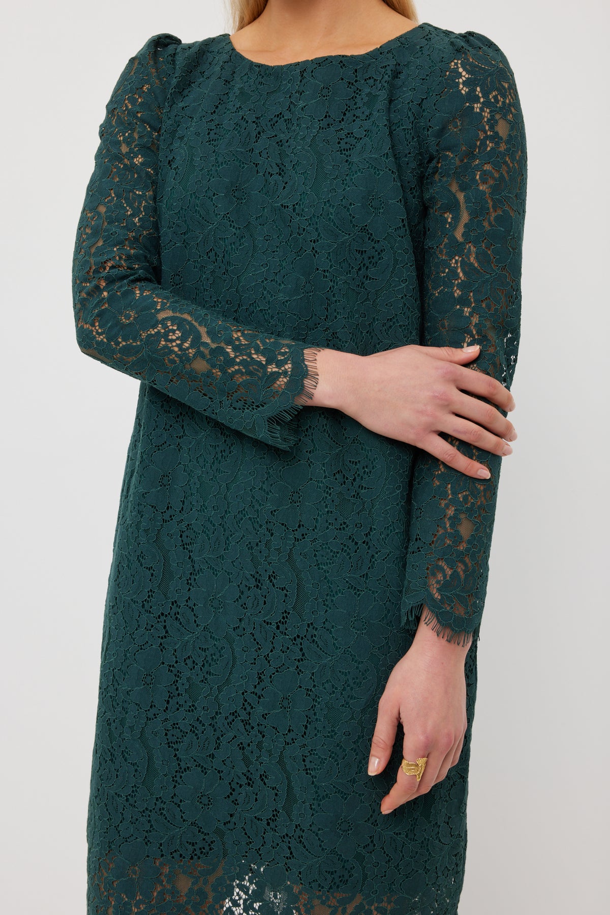 Tuesday Penny Dress - Rainforest Lace