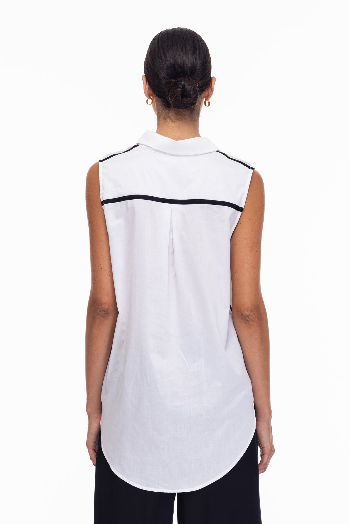 Blak The Perfect Storm Tank - White/Black
