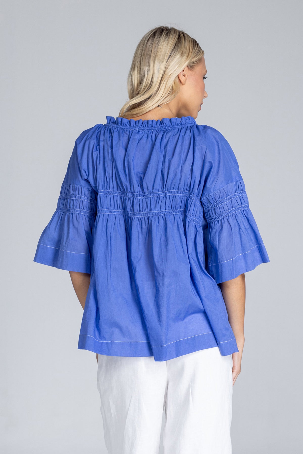 Blak Thea Top - Juniper Blue