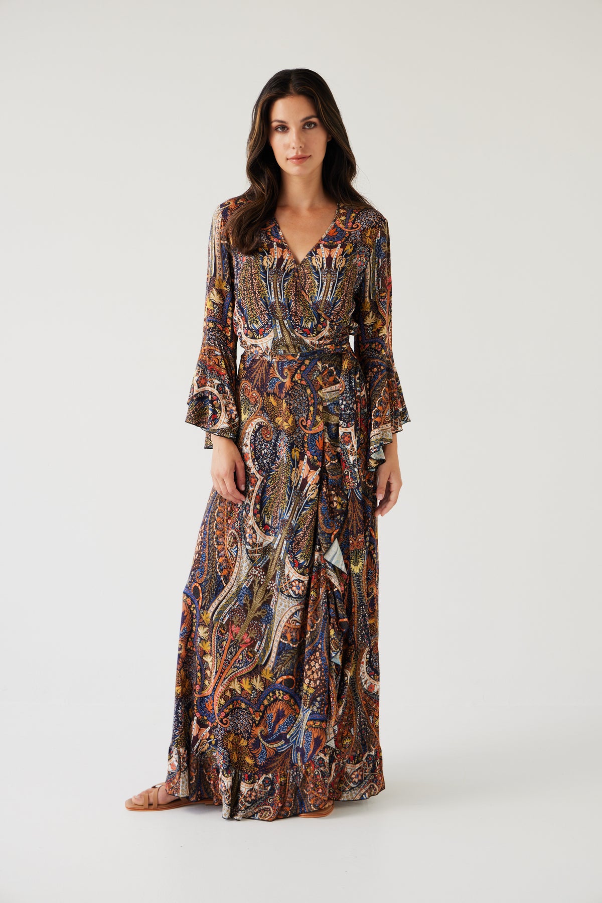 Tuesday Alice Dress - Dark Paisley