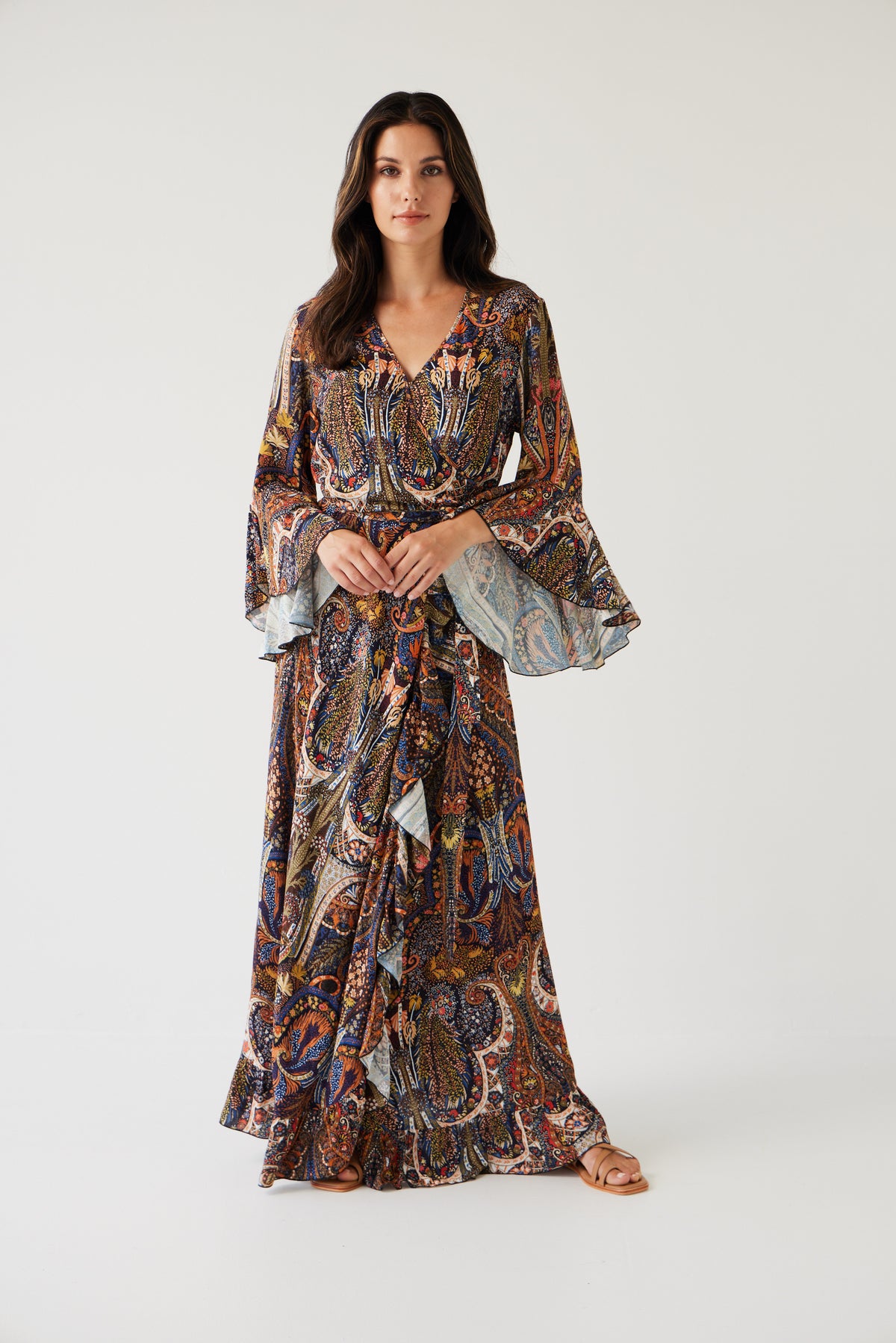 Tuesday Alice Dress - Dark Paisley