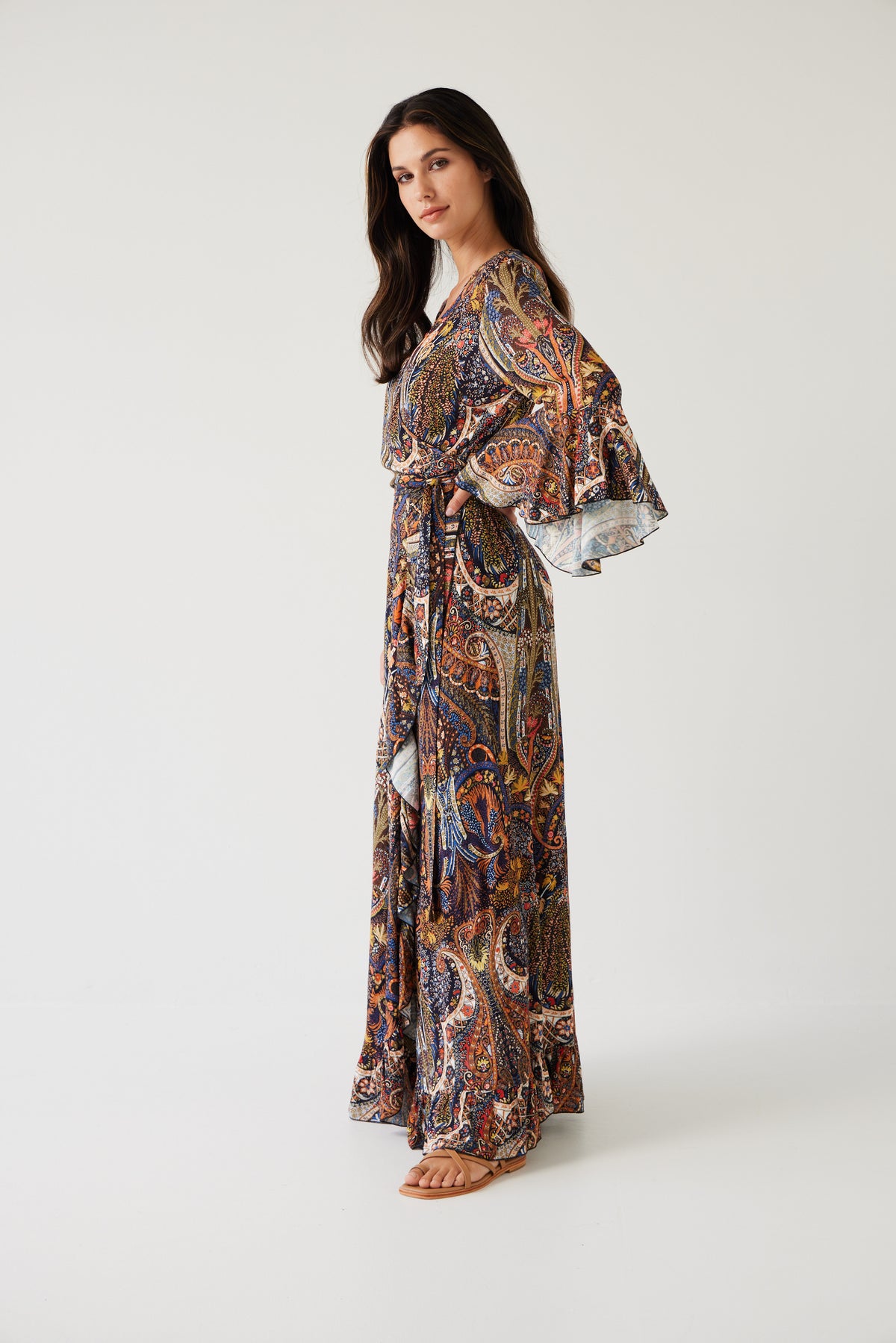 Tuesday Alice Dress - Dark Paisley