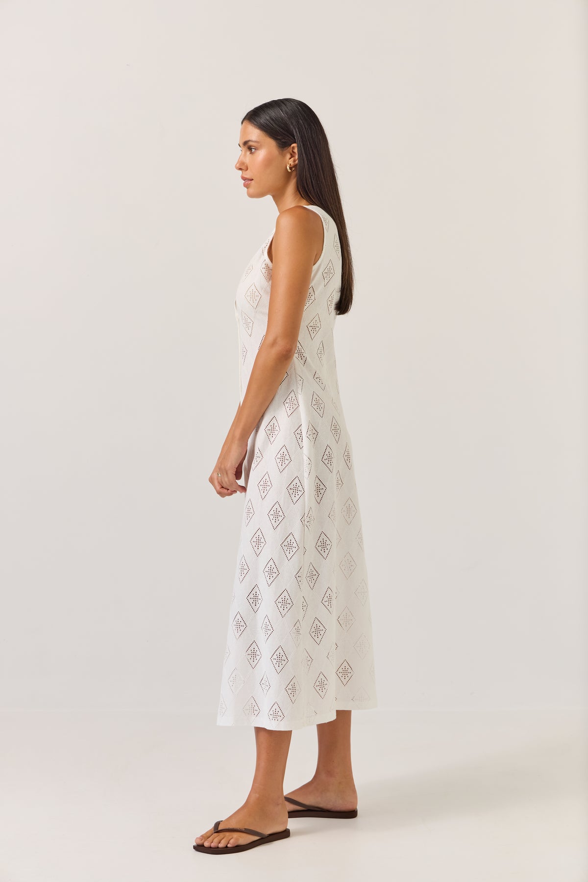 Tuesday Sage Dress - Diamond