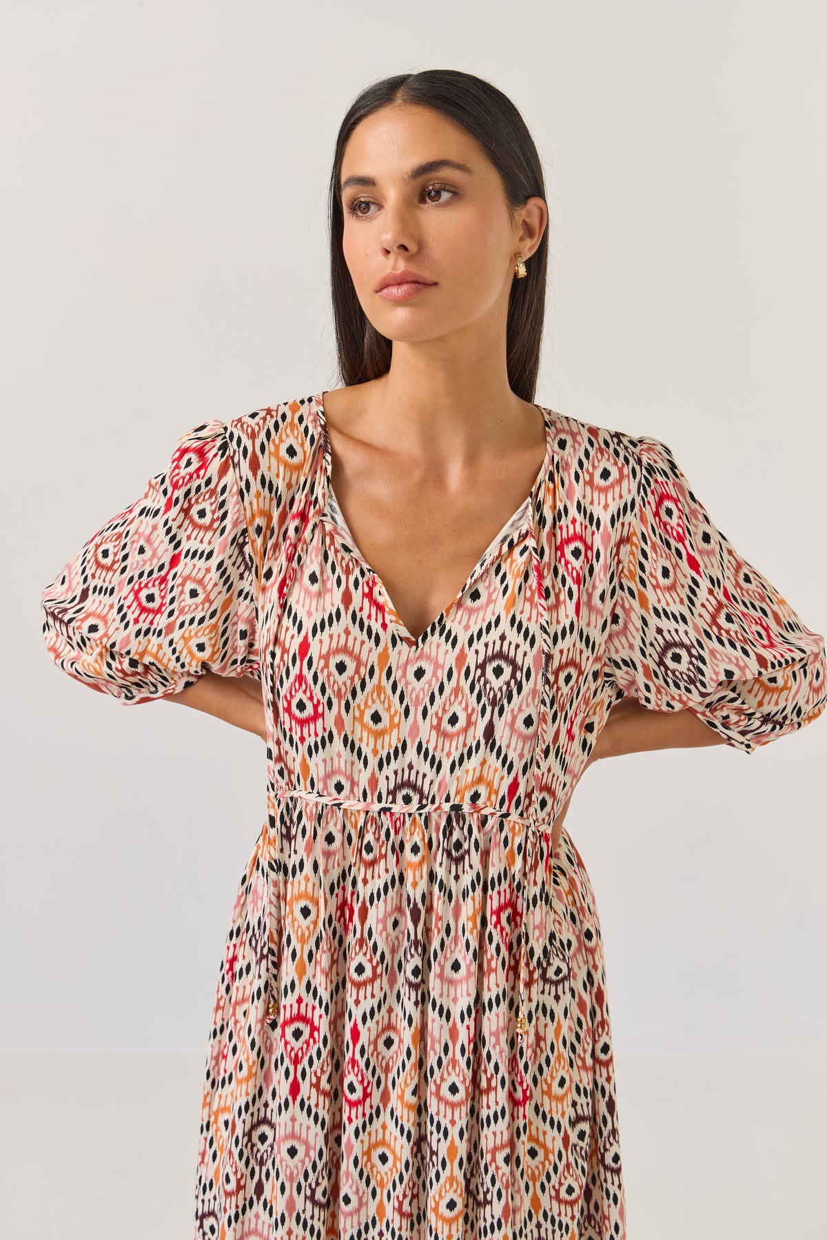 Tuesday Odette Dress - Ikat Print