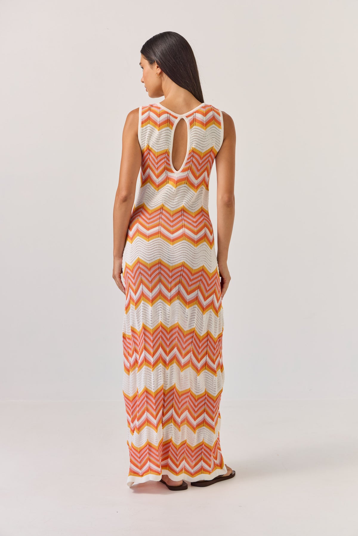Tuesday Horizon Dress - Chevron