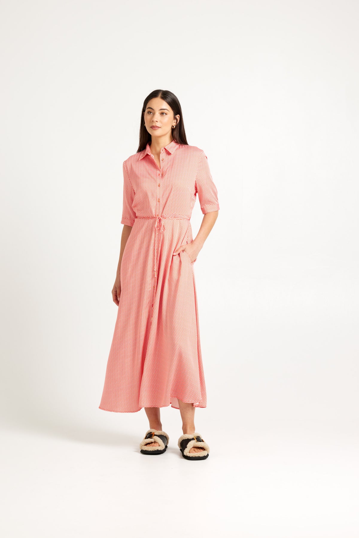 Tuesday Nicola Dress - Flare Print