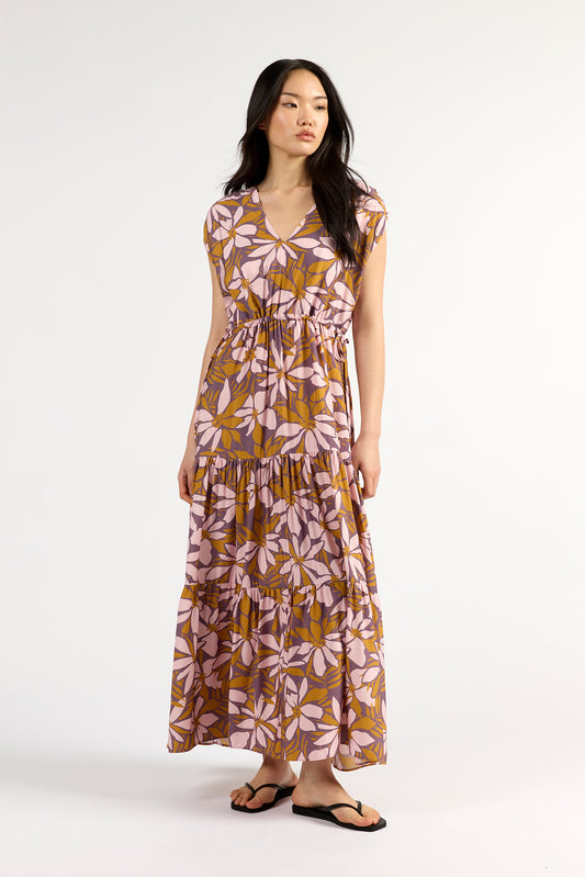 Tuesday Agni Dress - Amaranth Flower