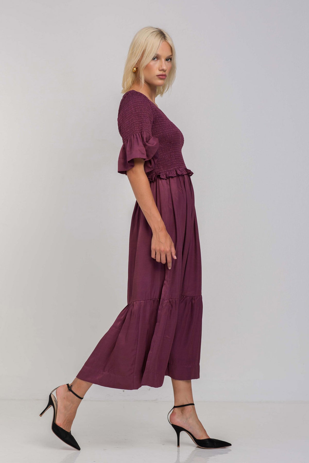 Blak Valentina Dress - Plushy Purple