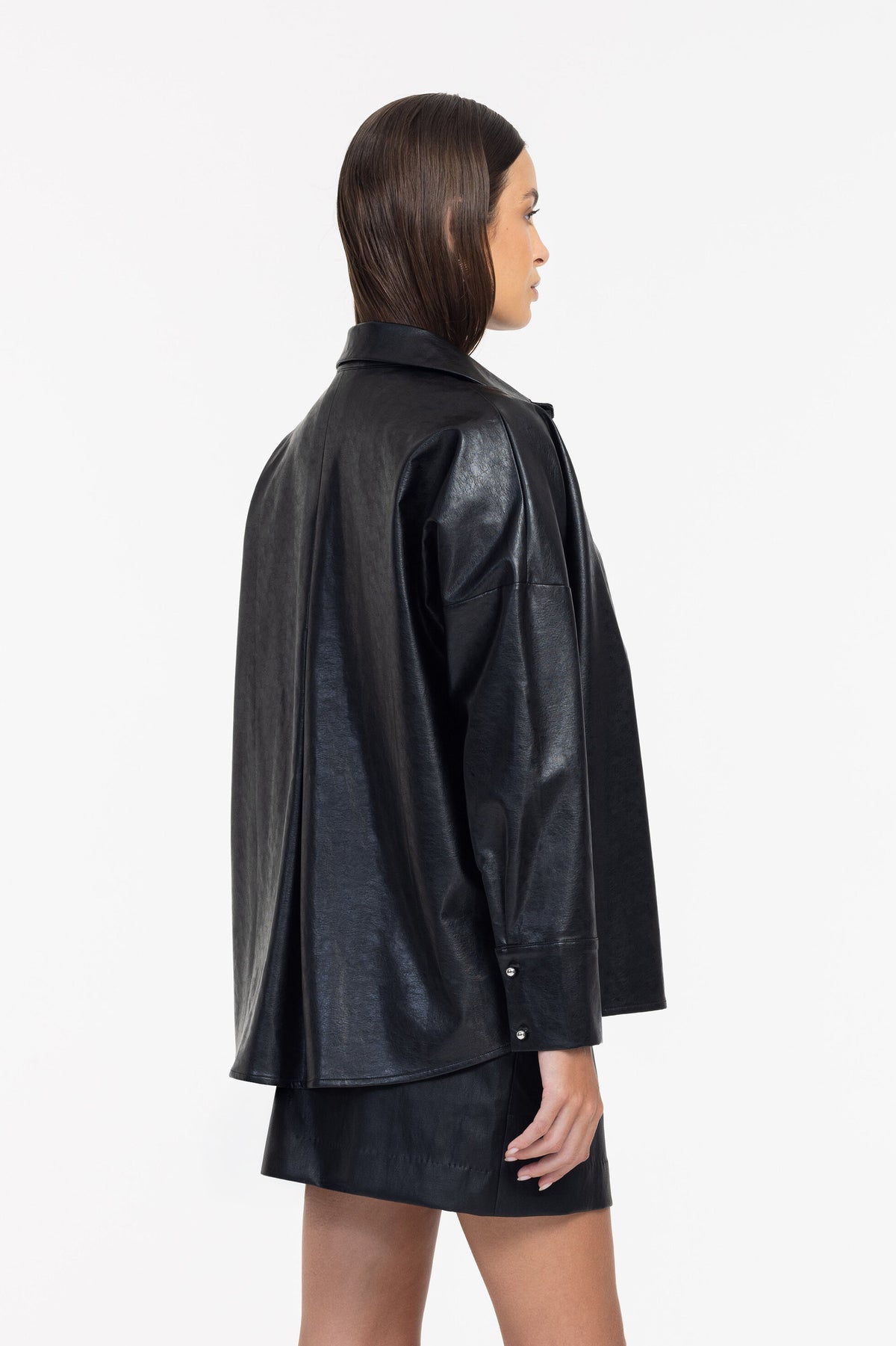 Blak Viper Shirt/Shacket - Black