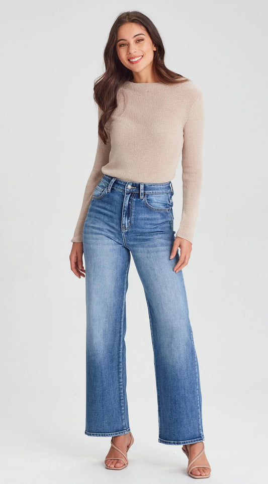 Junkfood Jeans Wendy - Denim Blue