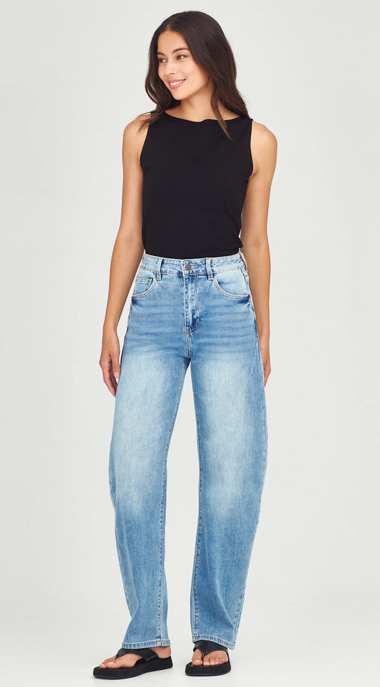 Junkfood Jeans Whiskey Barrel - Blue