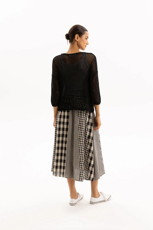 Two by Two Rebe Top- Black
