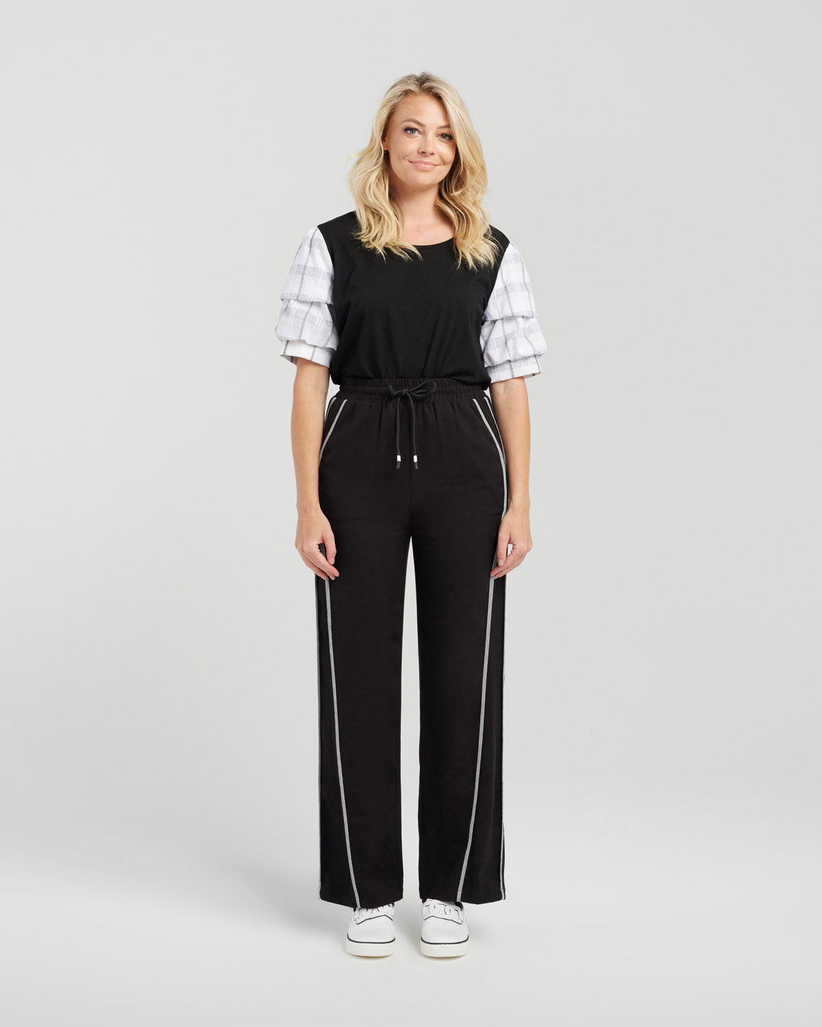 Zafina Elodie Blouse - Black