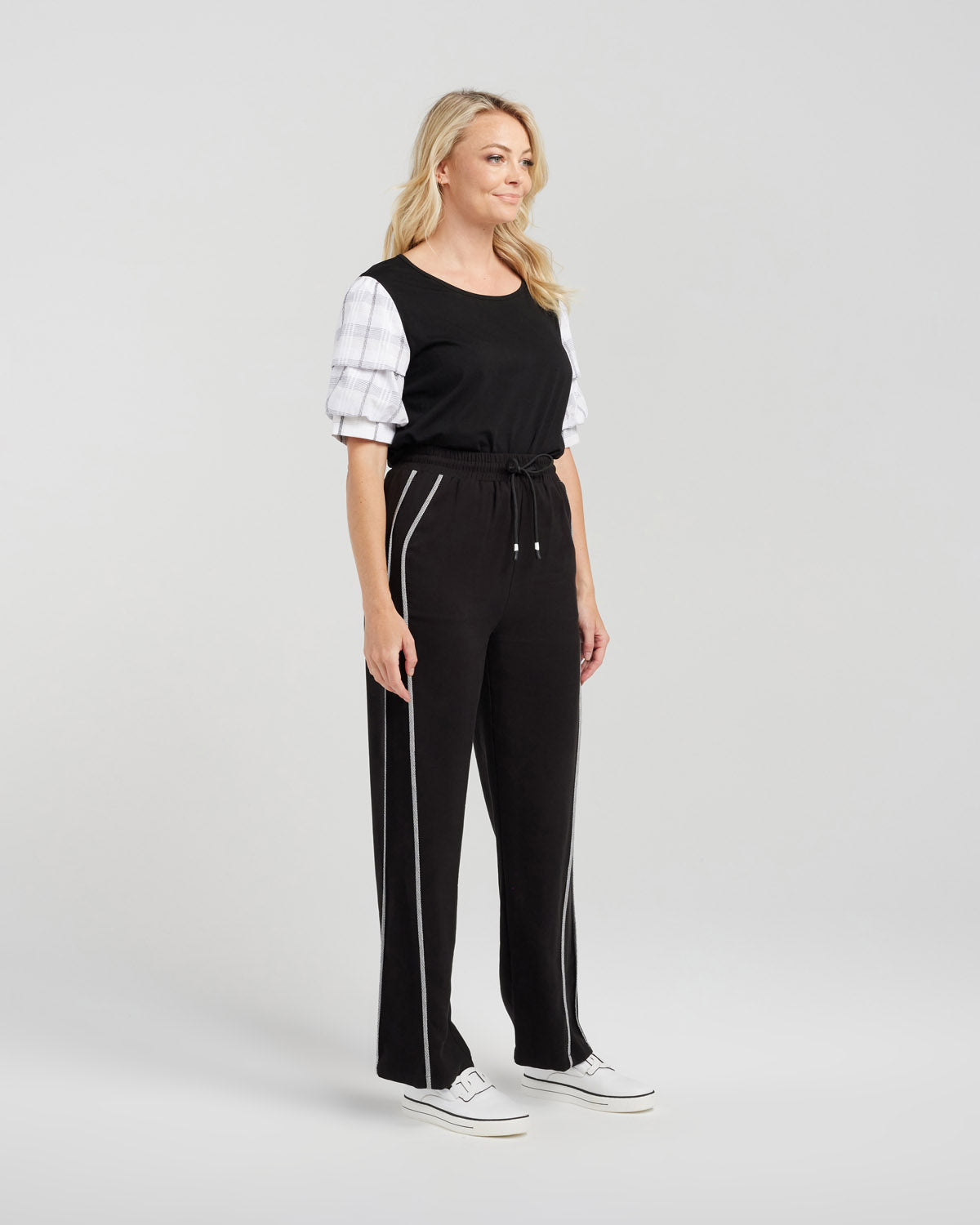 Zafina Elodie Blouse - Black