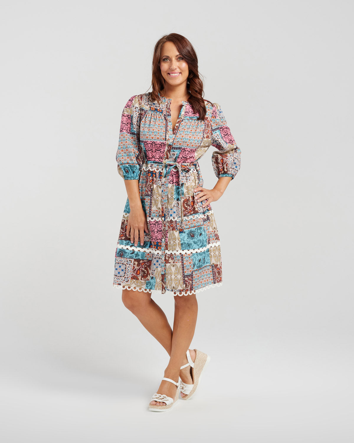 Zafina Shirley Dress - Medley