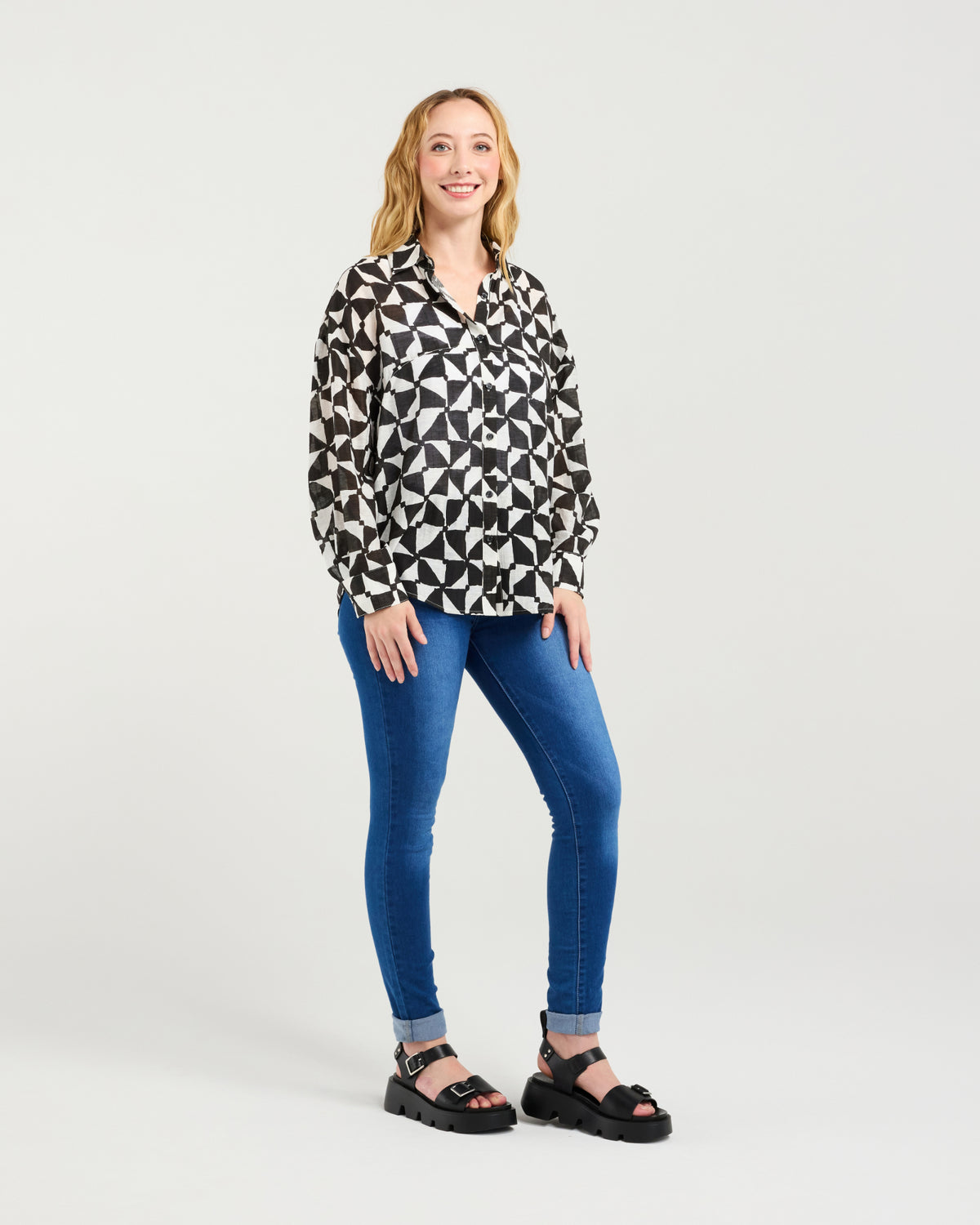 Zafina Esther Shirt - Windmill