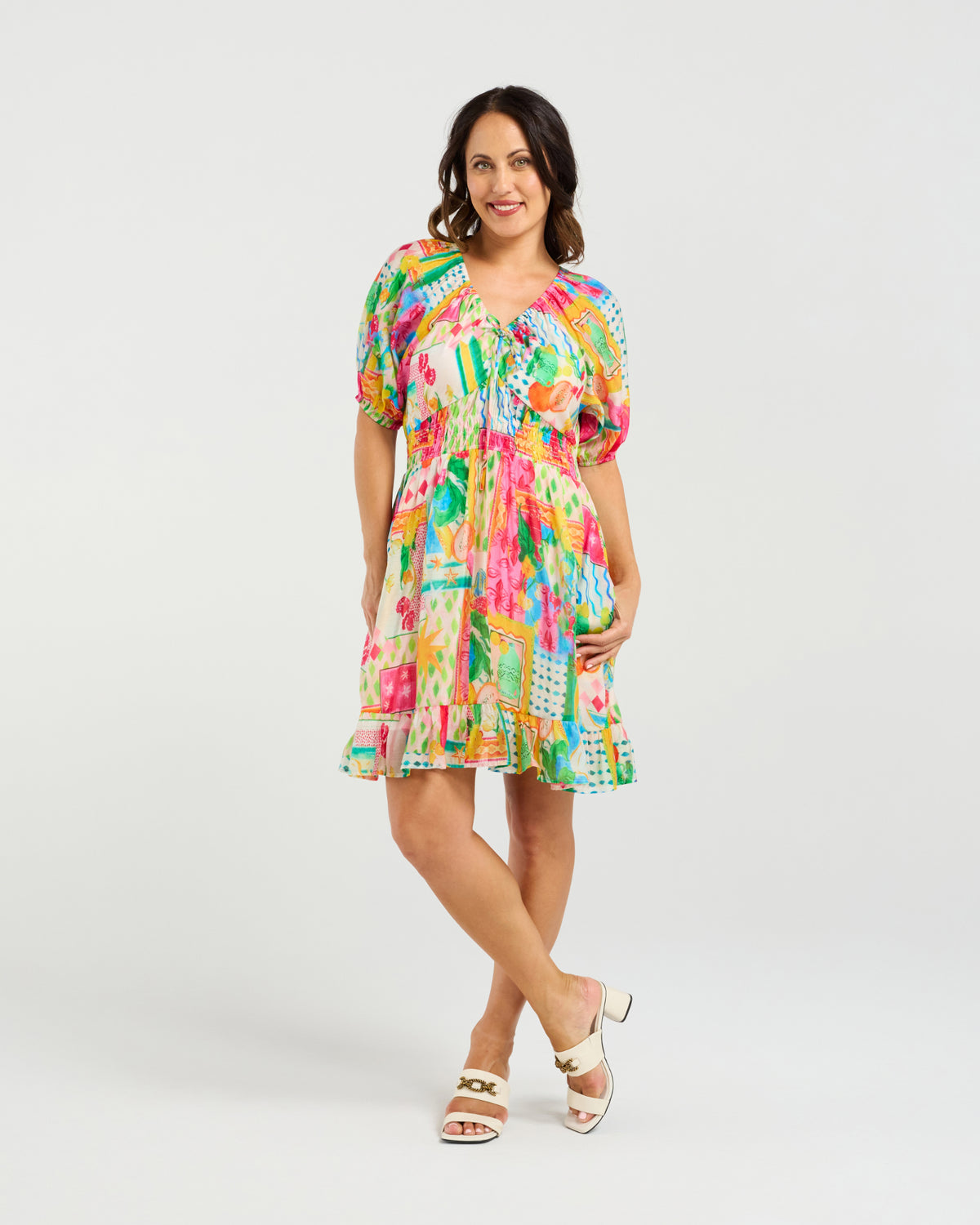 Zafina Rowen Dress - Radiant