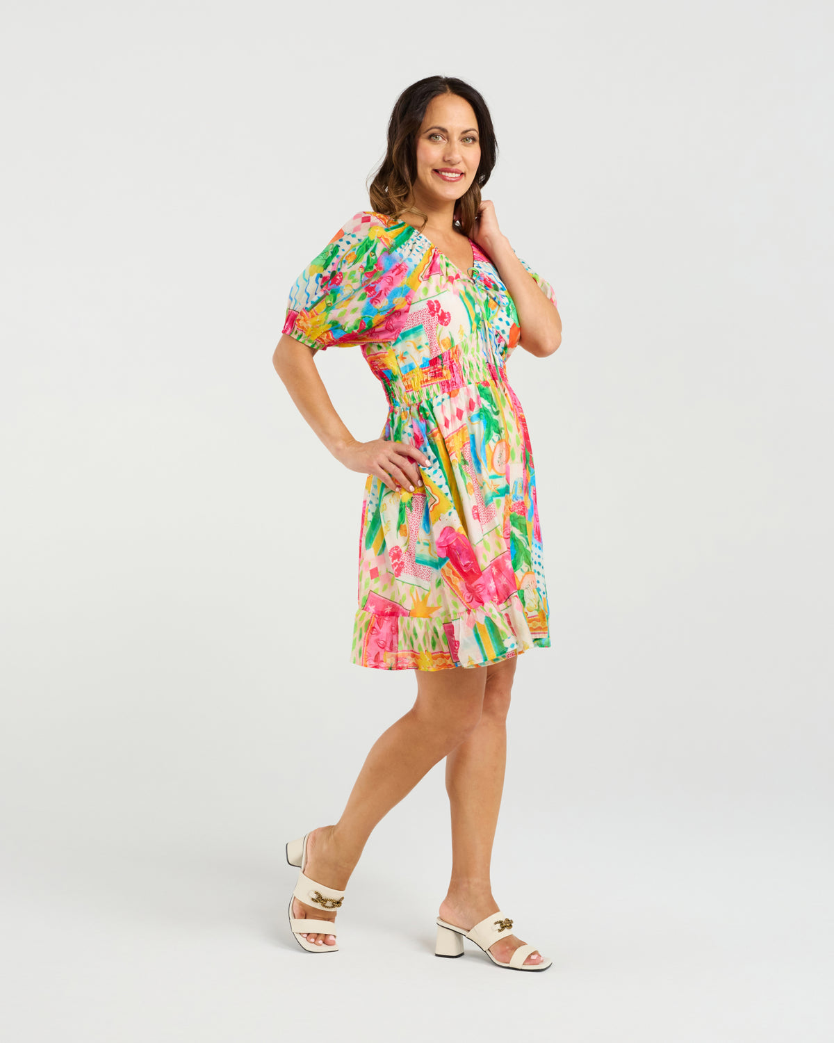 Zafina Rowen Dress - Radiant