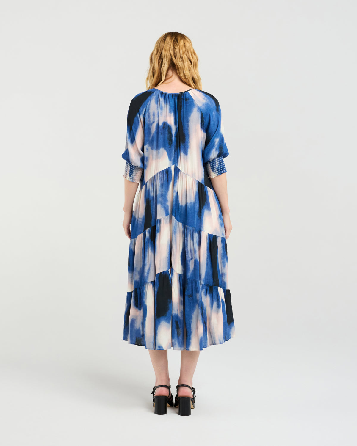 Zafina Sabrina Dress - Celeste