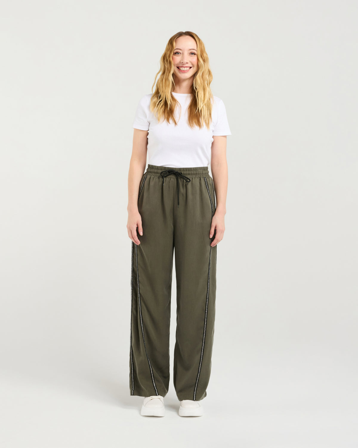 Zafina Polly Pant - Olive