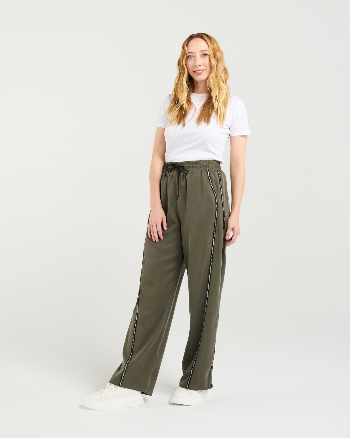 Zafina Polly Pant - Olive