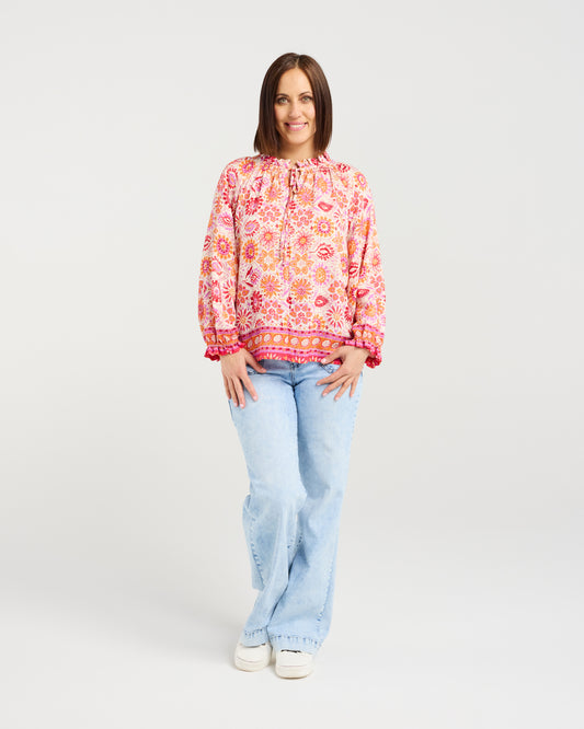 Zafina Keira Top - Sunflare