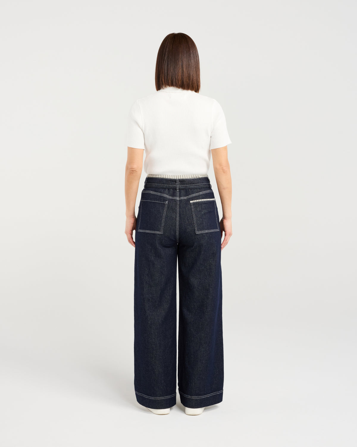 Zafina Daria Pant- Dark Blue