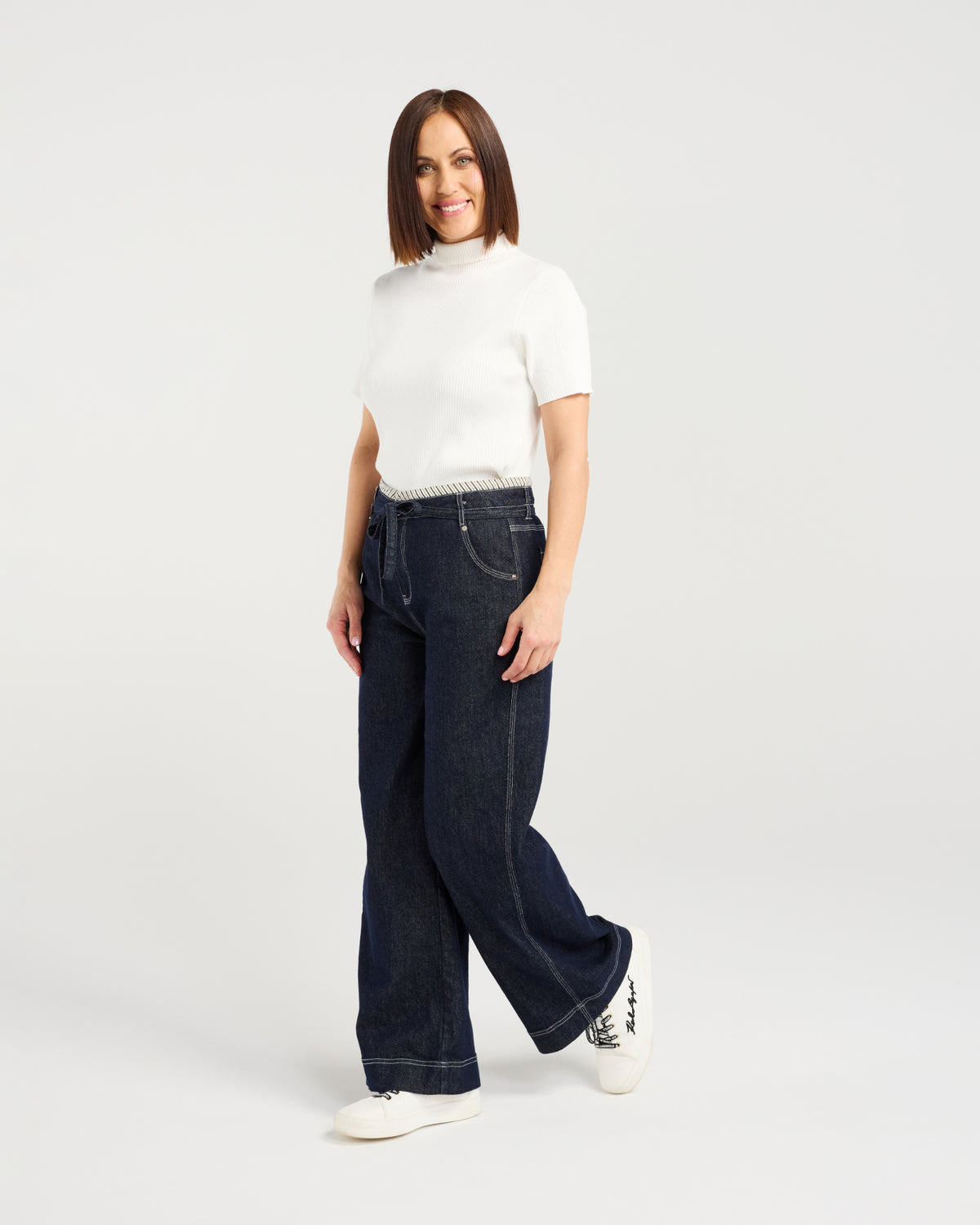 Zafina Daria Pant- Dark Blue