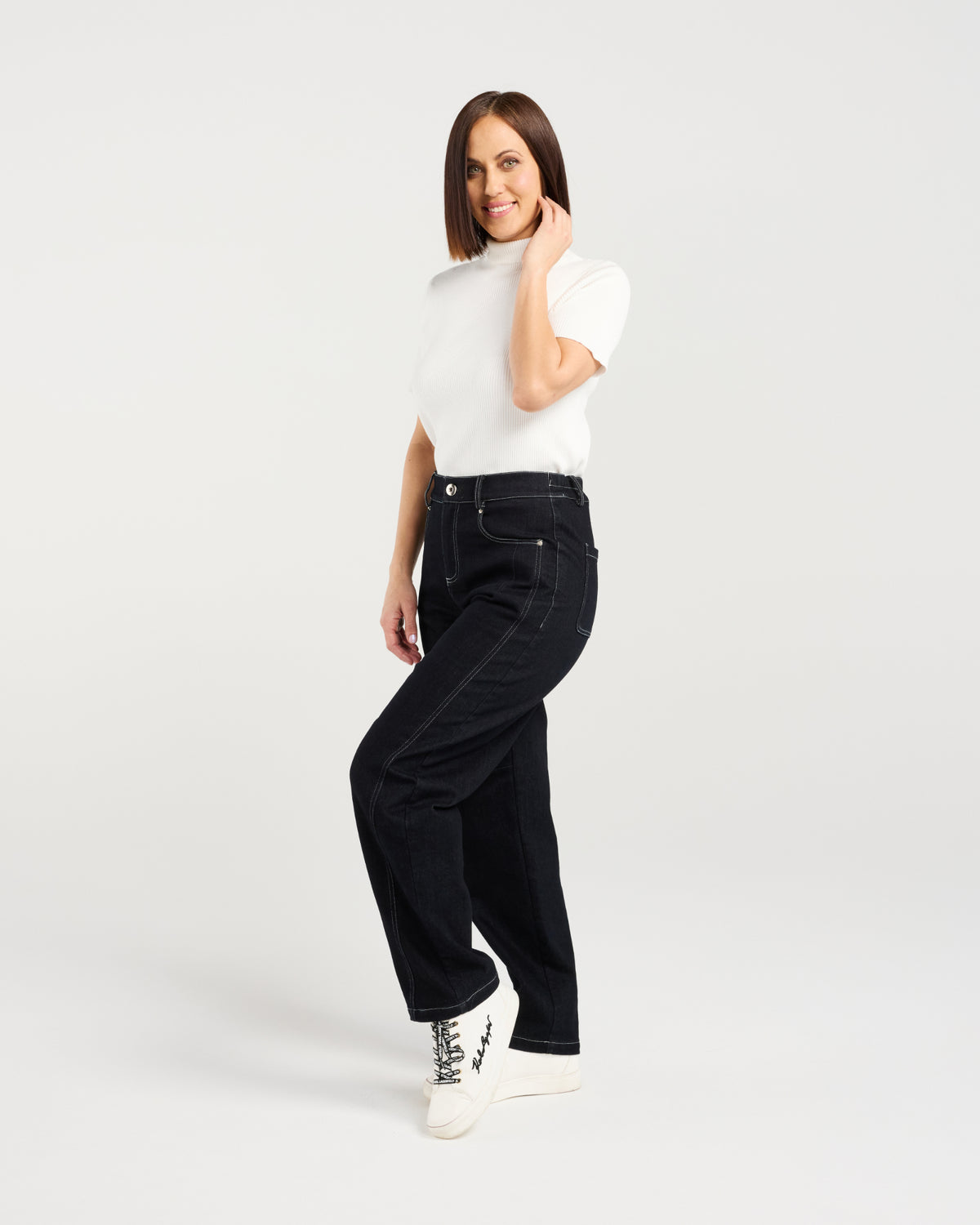 Zafina Daria Pant- Dark Blue